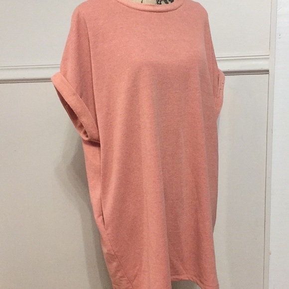 French Terry Dress with Pockets - Picture 1 of 7